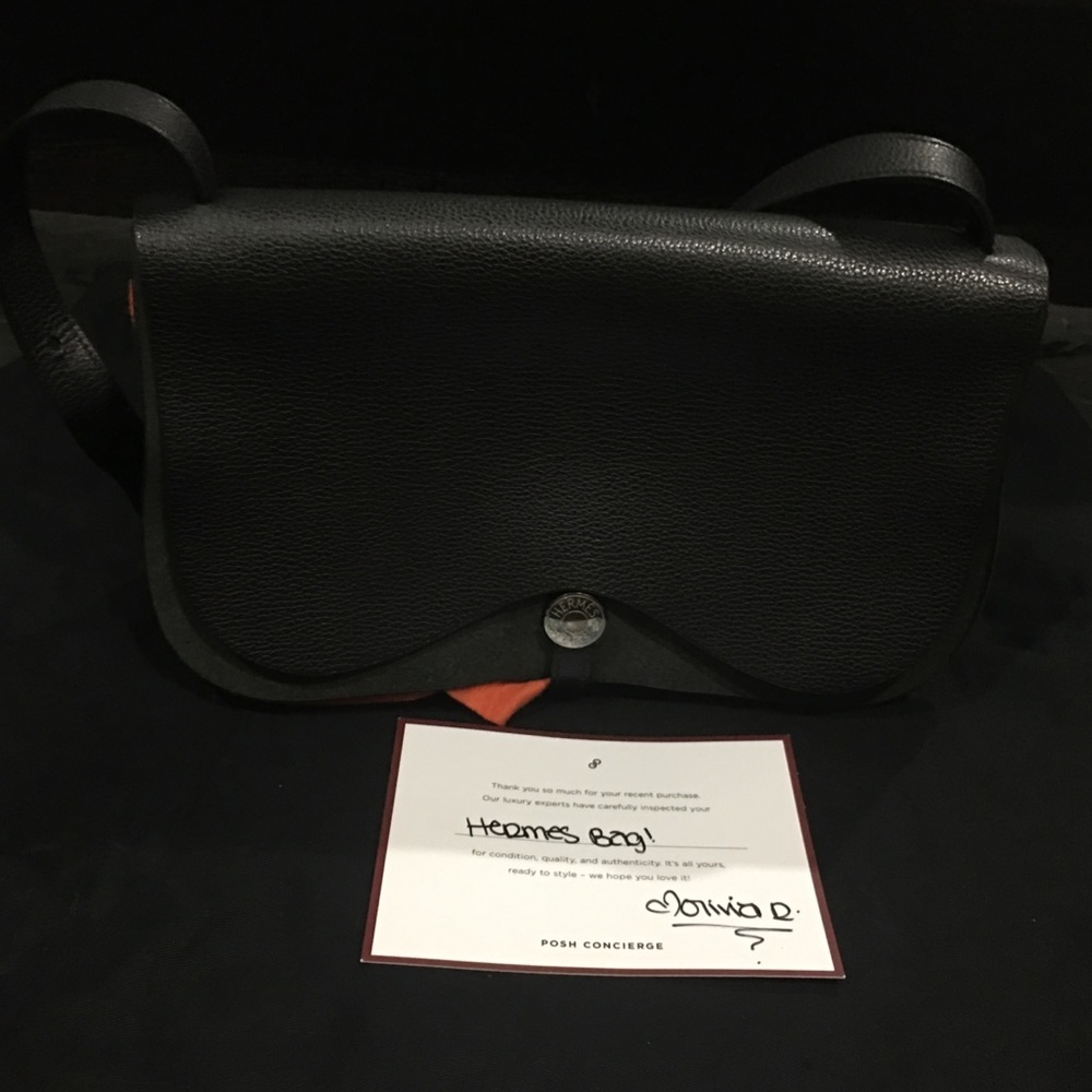 Authentic Hermès shoulder bag/clutch